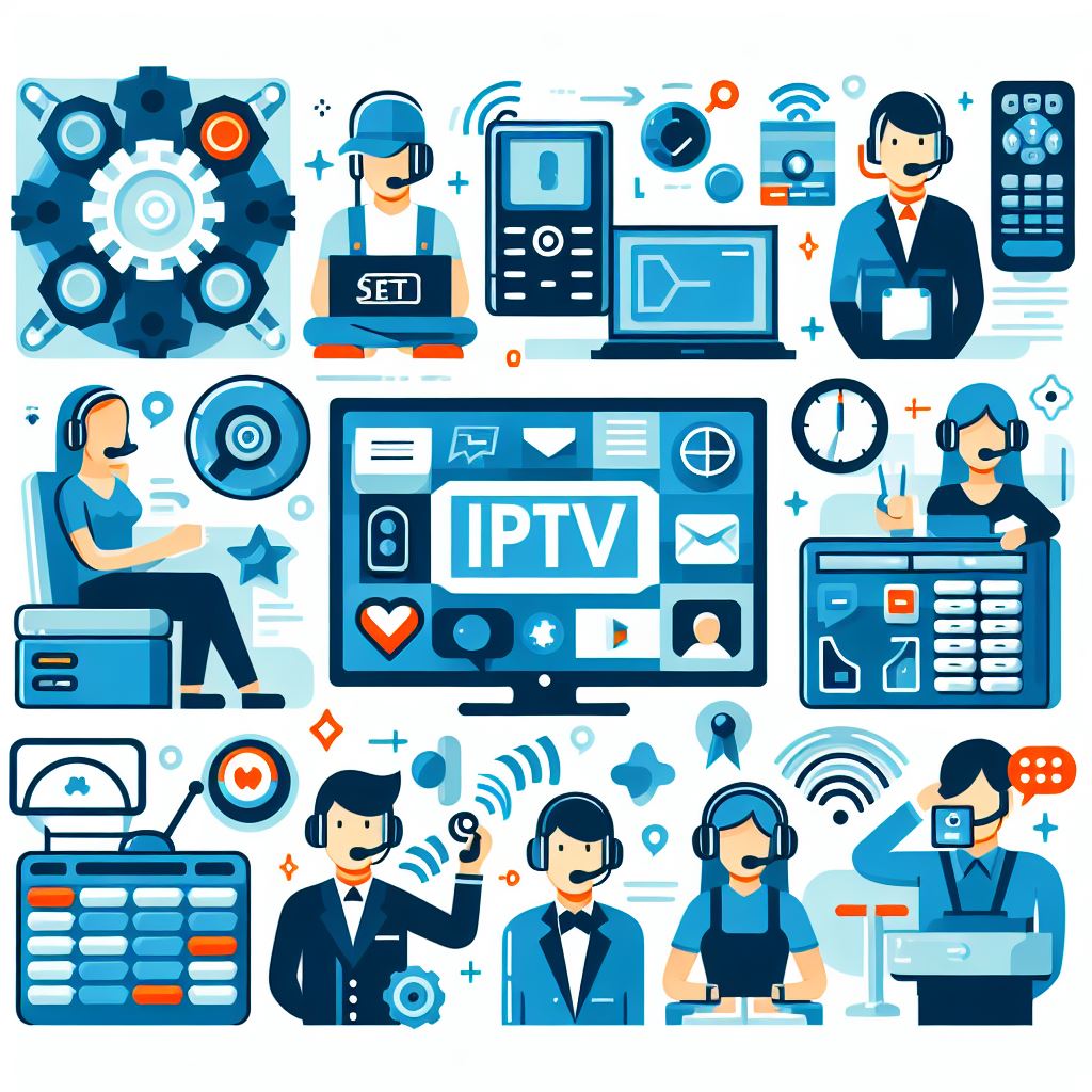 Support client et assistance technique set iptv
